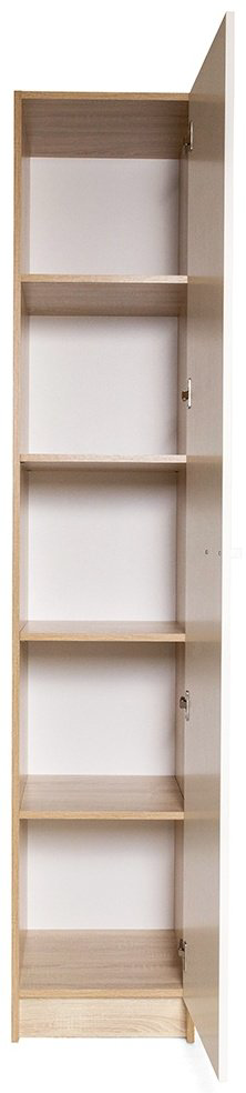 Распашной шкаф DOMA МИЛА, 40x204.8х41.4 см, белый купить,NaN
