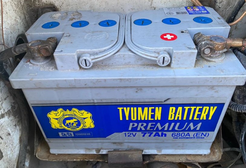 Аккумулятор Tyumen 6CT77LR Premium 77 Ач обратная