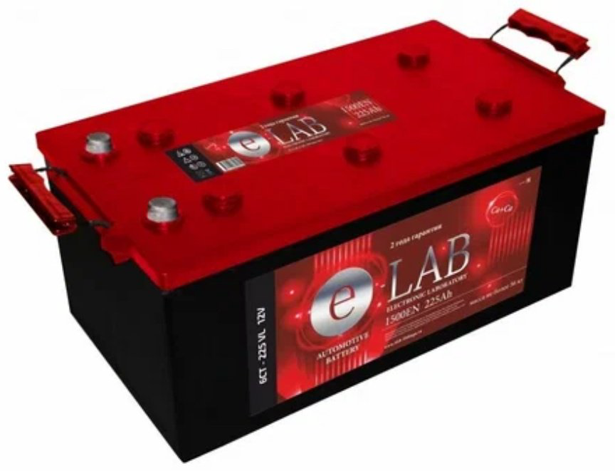 Аккумулятор ELAB 6 СТ 225 4 Automotive battery 225 Ач прямая купить,NaN