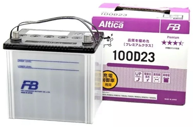 Аккумулятор FURUKAWA 100D23L FB 75 Ач обратная