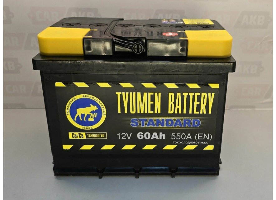 Аккумулятор Tyumen 6CT60LR Standard 60 Ач обратная
