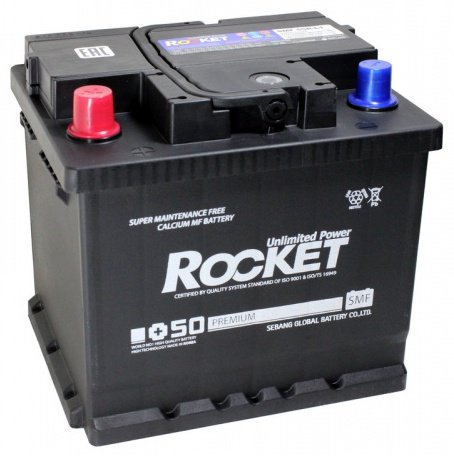 Аккумулятор Rocket SMF 55R-L1 Unlimited Power 55 Ач прямая купить,NaN