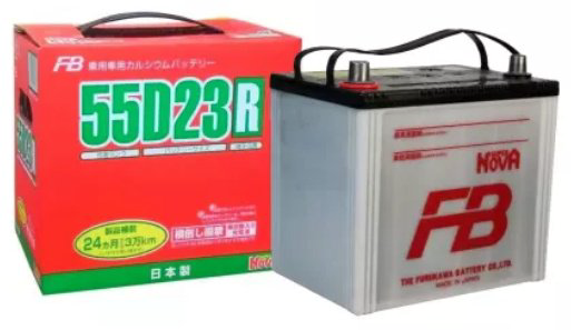 Аккумулятор FURUKAWA 55D23R FB 60 Ач прямая