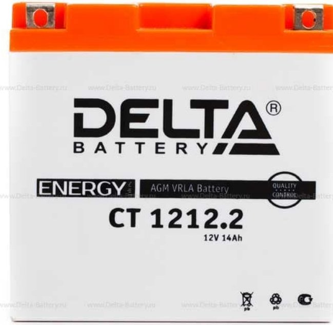 Аккумулятор DELTA CT 1212.2 Energy 14 Ач прямая купить,NaN