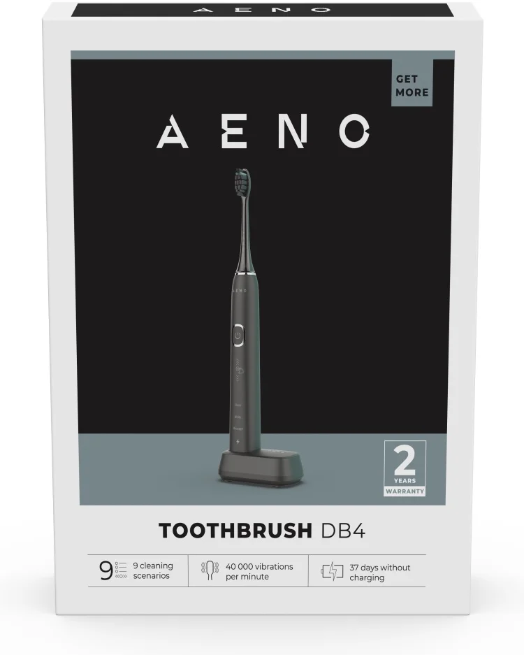 Электрическая зубная щетка Aeno DB4 черная купить,NaN