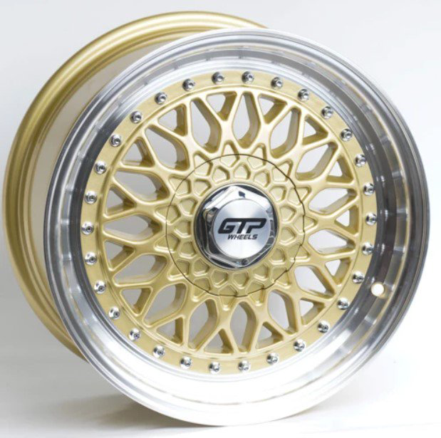 Комплект дисков Kipardo GTP040 8x100/108 R16х7.5 СВ73,1 ЕТ35 Golden Machined Lip купить,NaN
