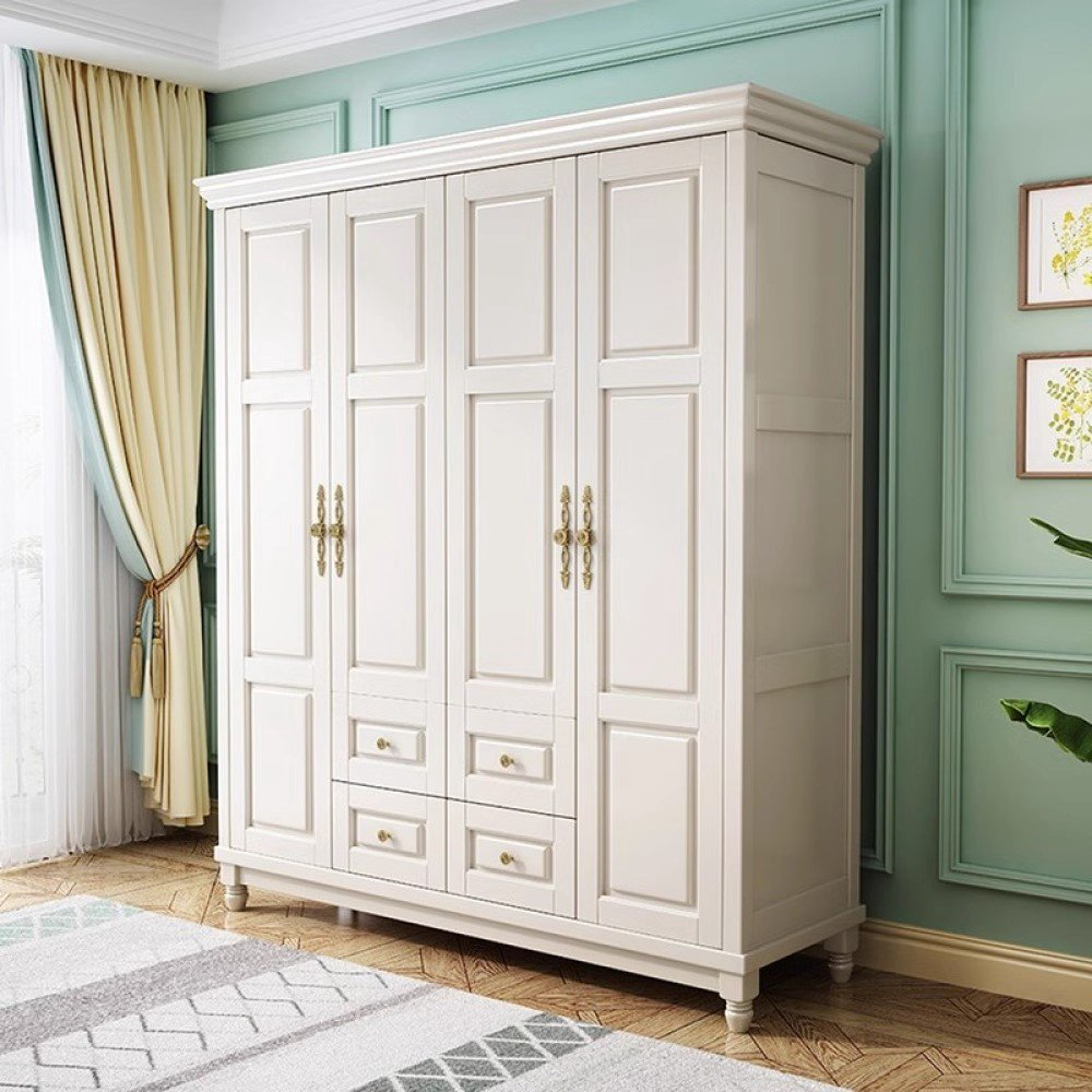 Распашной шкаф Home Collection Гардероб White, 180x220х60 см, белый купить,NaN