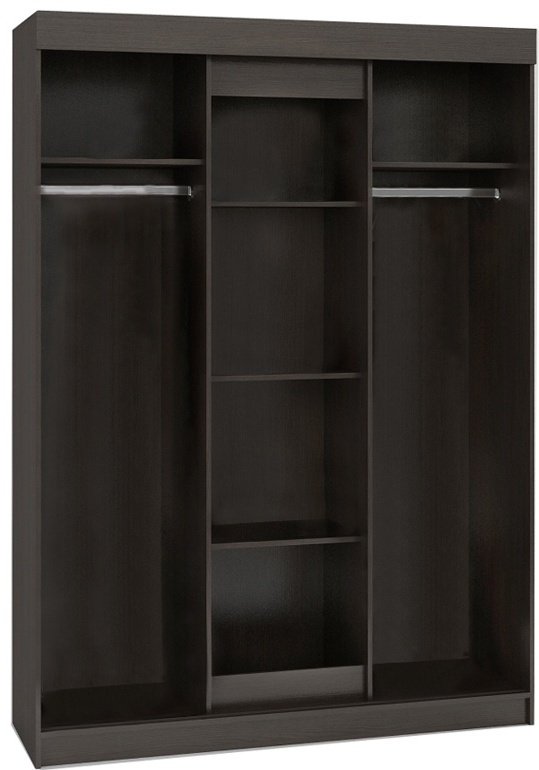 Шкаф-купе DOMA Шкаф-купе FEYA-LITE-160, 160x210х52 см, коричневый, бежевый купить,NaN