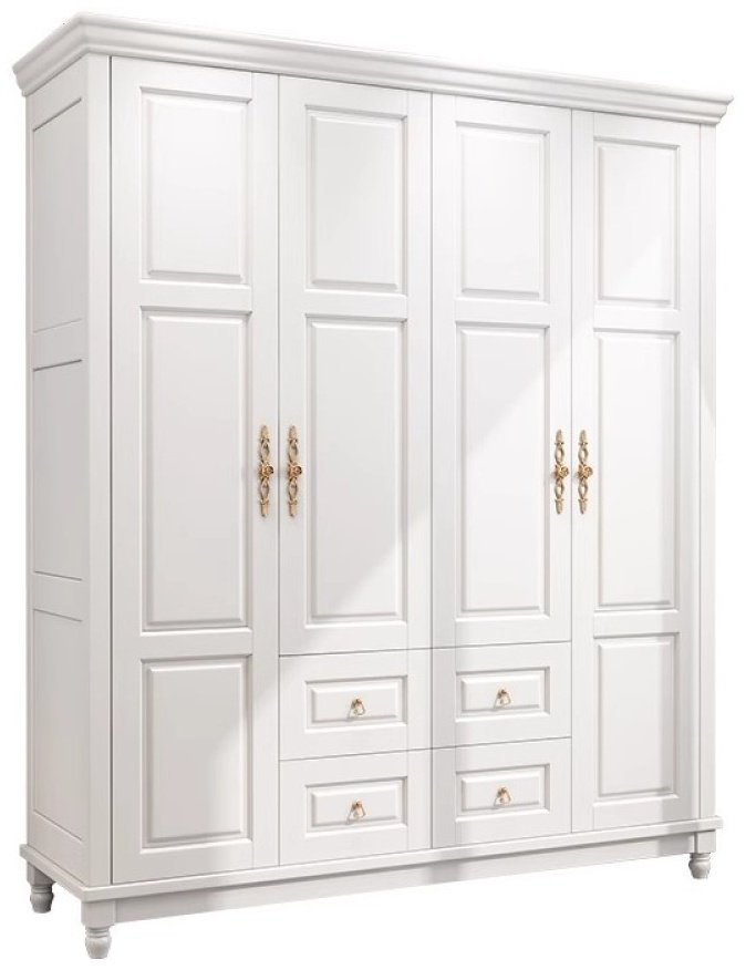 Распашной шкаф Home Collection Гардероб White, 180x220х60 см, белый купить,NaN