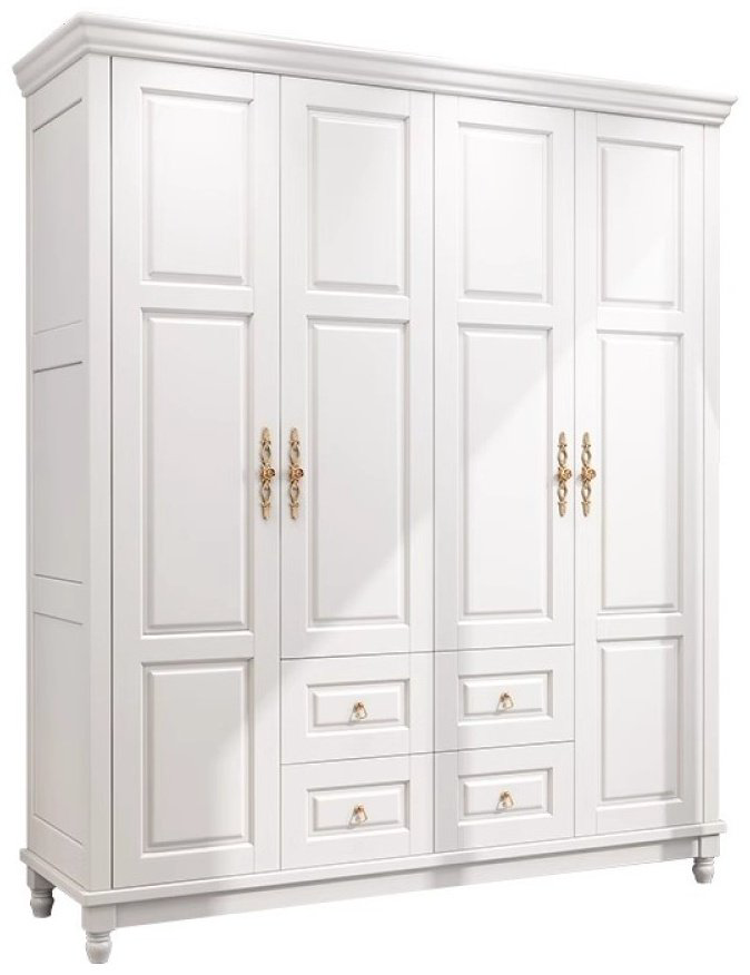 Распашной шкаф Home Collection Гардероб White, 180x220х60 см, белый купить,NaN