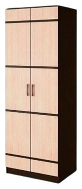 Распашной шкаф DOMA Sakuram lite, 80x221.6х61 см, коричневый, светло-коричневый купить,NaN