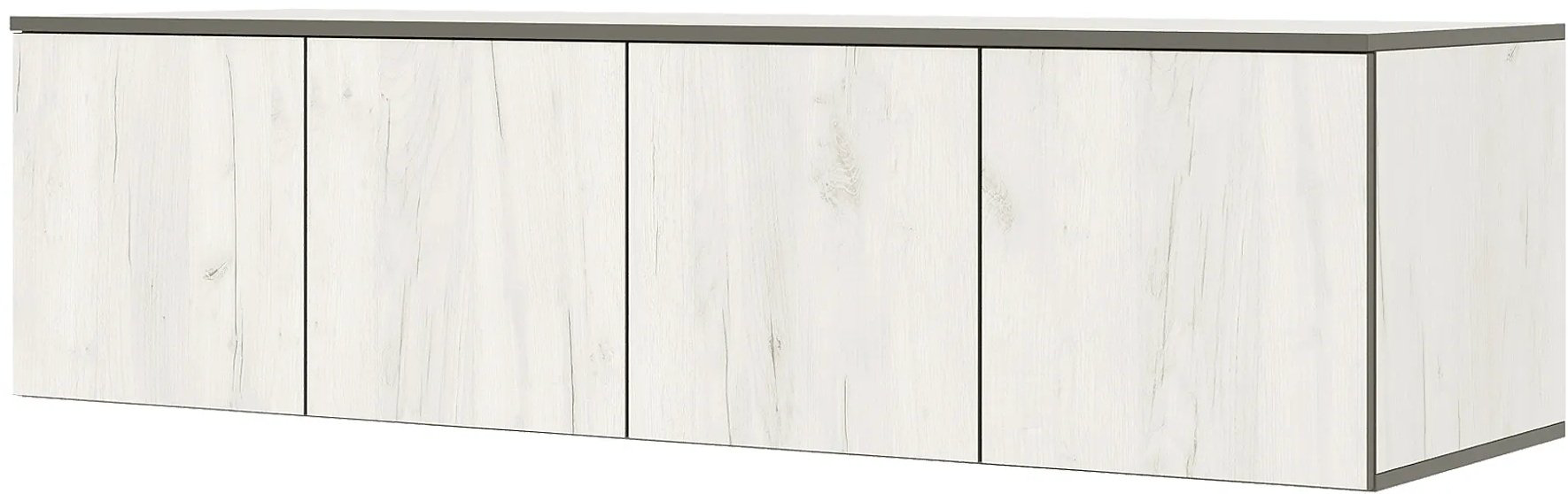 Распашной шкаф DOMA NORD 561189651, 160x265.4х51 см, светло серый купить,NaN