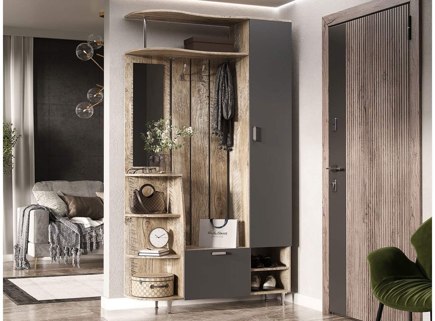 DOMA LIKAS-2 1561651, серый, коричневый купить,NaN