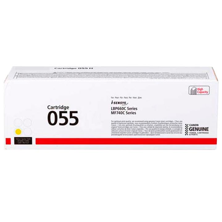 Картридж Canon 055 желтый - ForteMarket Картридж Canon 055 желтый купить,62438