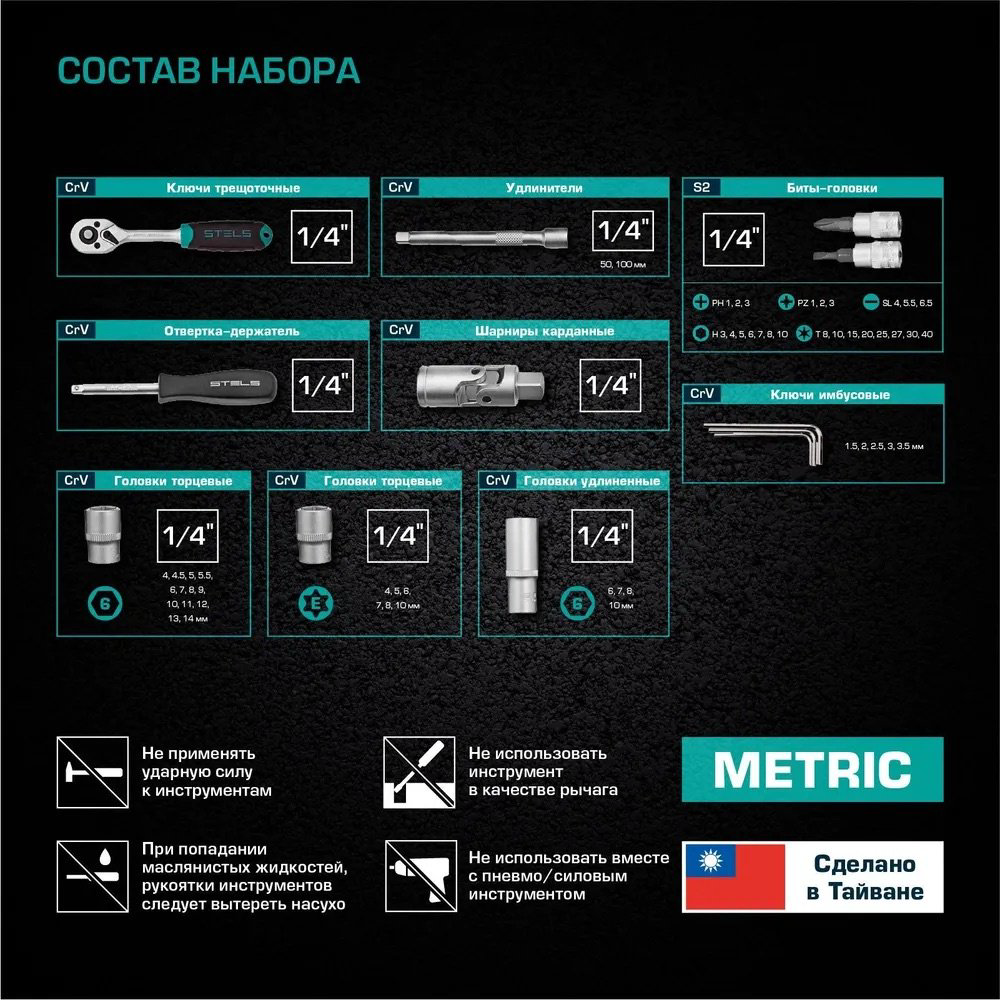 Набор инструментов и оснастки автомобильный 57 в 1 Kabinkakz_K0000166333 купить,NaN