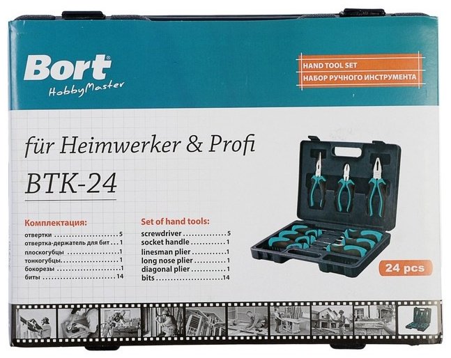Набор универсальный 24 в 1 Bort BTK-24 купить,NaN