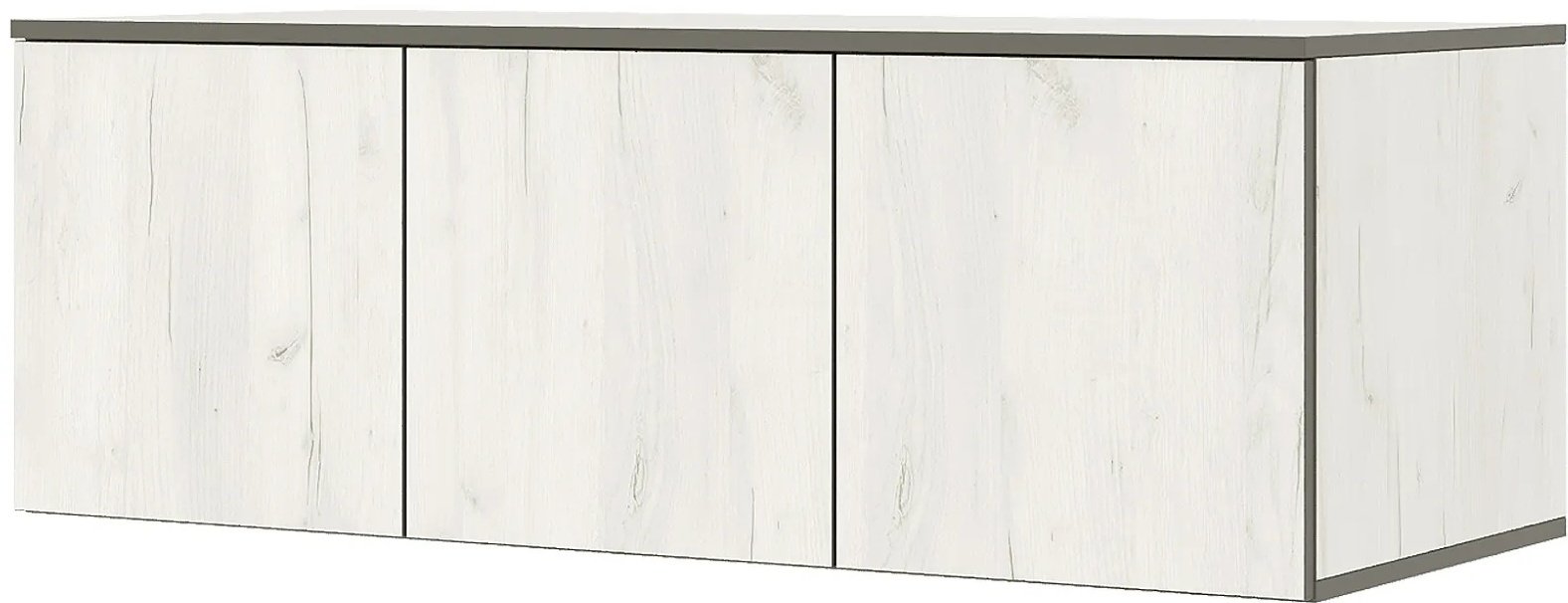 Распашной шкаф DOMA NORD, 120x265.4х51 см, светло серый купить,NaN