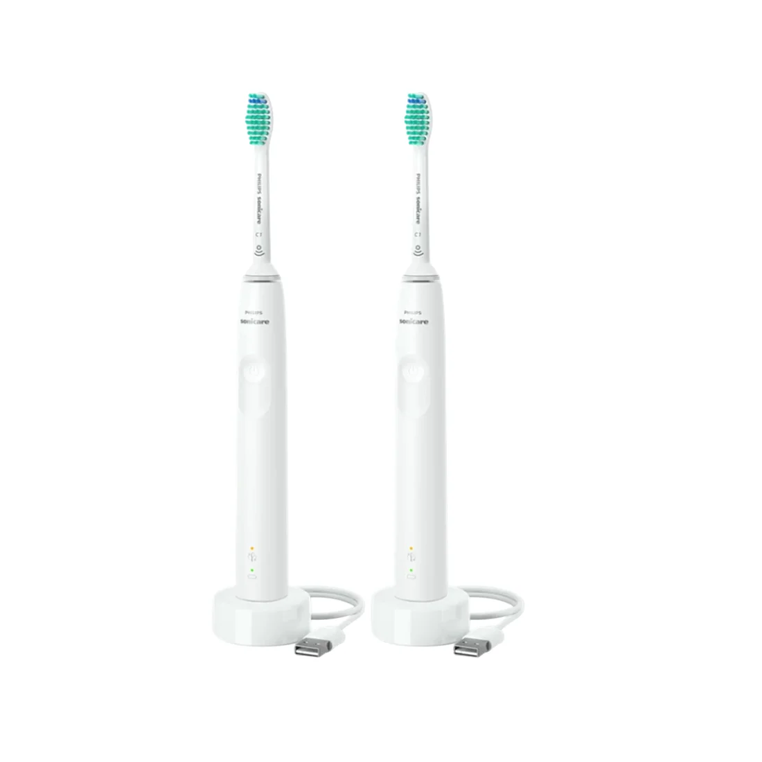 Электрическая зубная щетка Philips HX3675/13 2шт белая купить,NaN