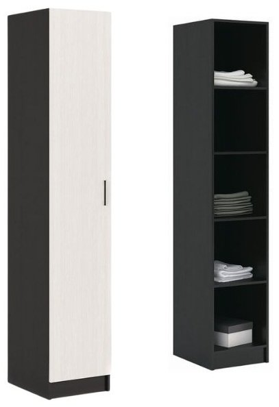 Шкаф-пенал DOMA Пенал GR-40, 40x220х50 см, коричневый, бежевый купить,NaN