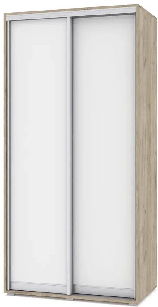 Шкаф-купе DOMA MODERN OLIVIA, 100x204х57 см, белый, серый купить,NaN