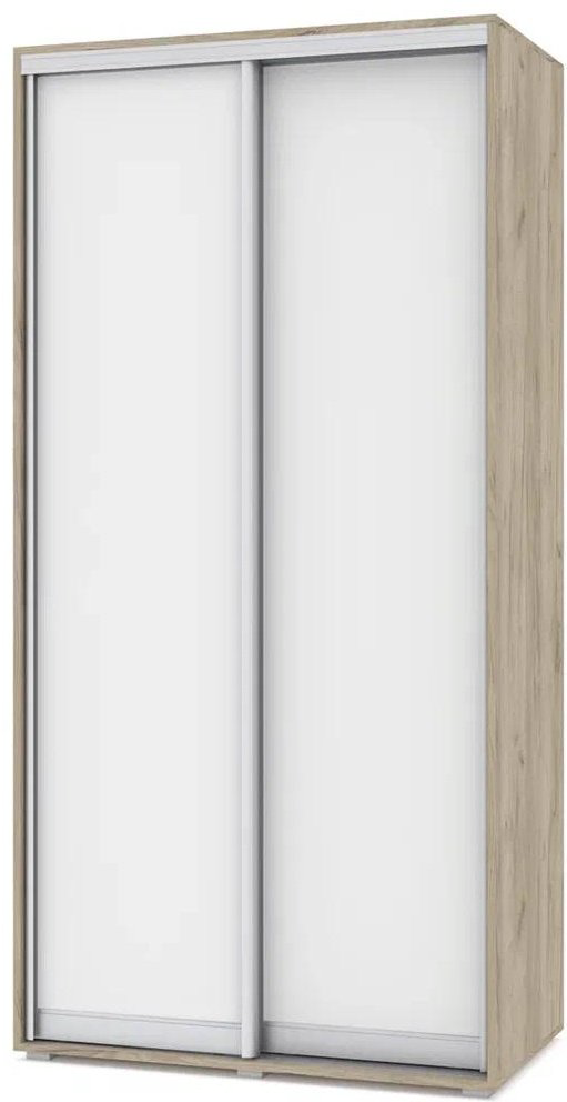 Шкаф-купе DOMA MODERN OLIVIA, 100x204х57 см, белый, серый купить,NaN