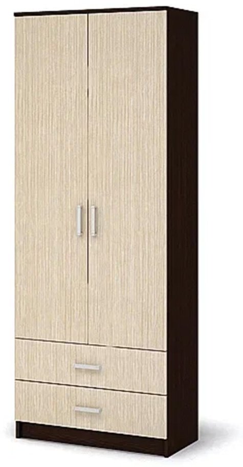 Распашной шкаф DOMA МАШЕНЬКА, 60x202х38 см, бежевый купить,NaN