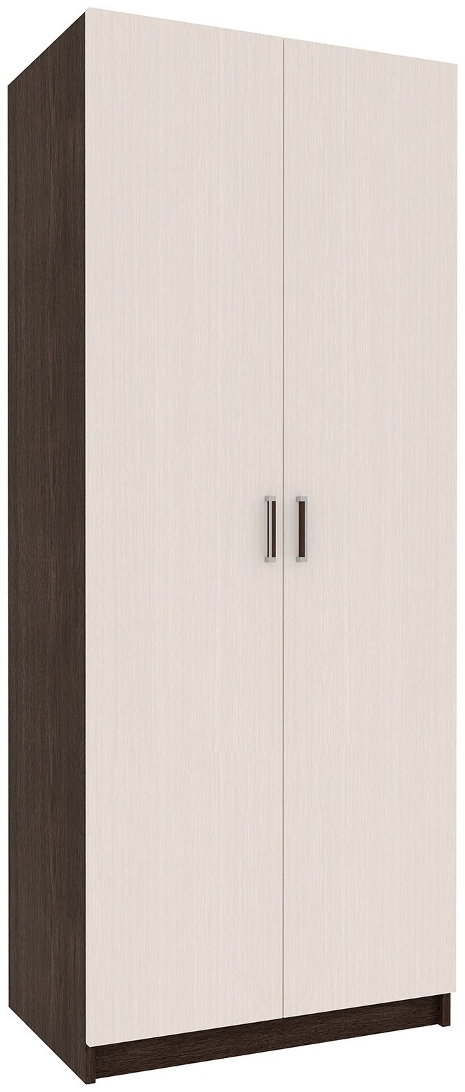 Распашной шкаф Ереке Мебель Kosmos HM T, 80x198х51 см, бежевый, коричневый купить,NaN