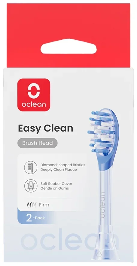 Насадка для зубной щетки Oclean P1K1 2шт голубая