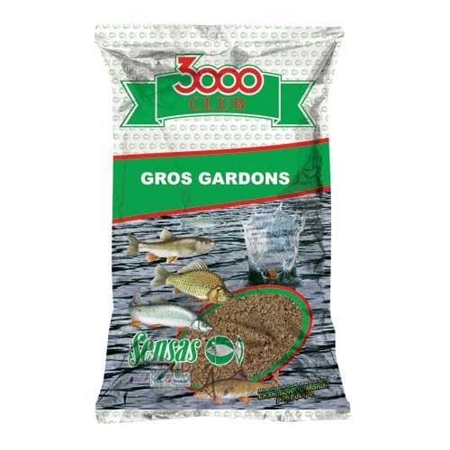 Прикормка Sensas 3000 Club Gros Gardons 11322 1000гр купить,NaN