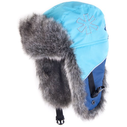 Шапка-ушанка Norfin Women Snowflake 305780-L бирюзовая купить,NaN