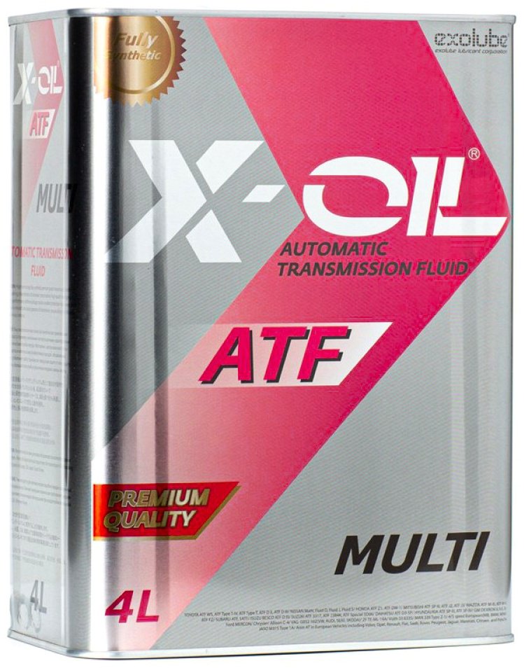 Масло синтетическое X-OIL ATF Multi 4 л