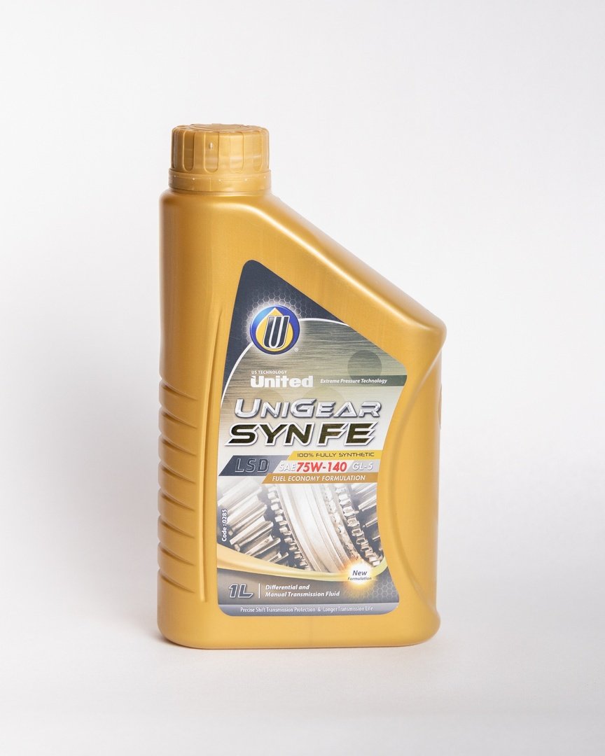 Масло синтетическое United Oil FULLY SYN FE UNIGEAR 75w140 LSD S5 1 л