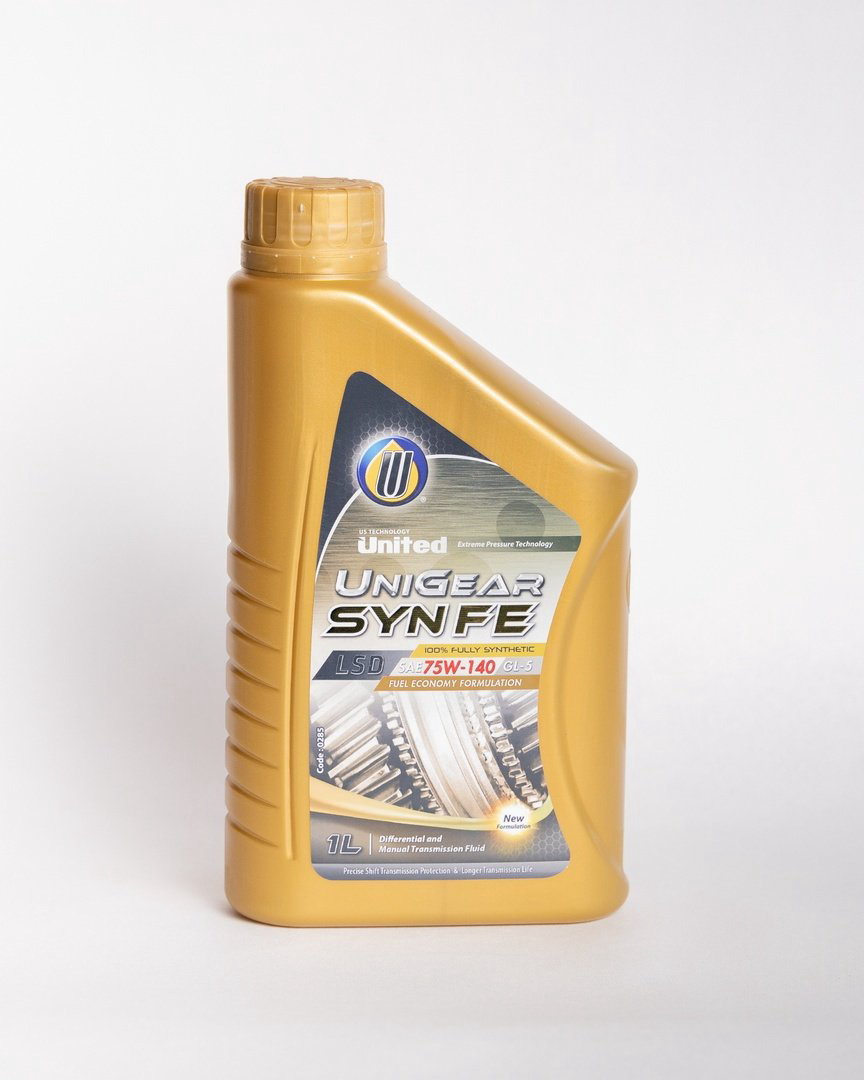 Масло синтетическое United Oil FULLY SYN FE UNIGEAR 75w140 LSD S5 1 л купить,NaN