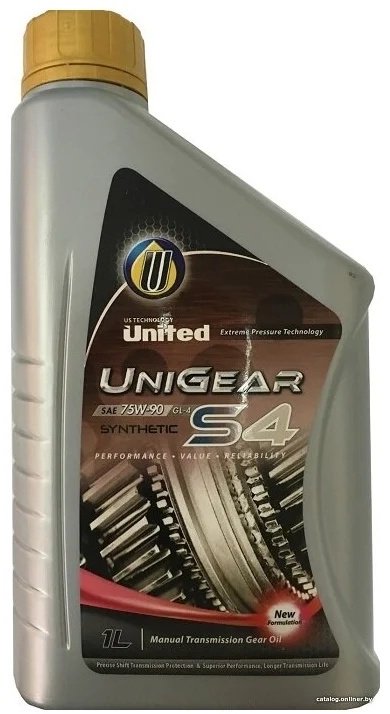 Масло полусинтетическое United Oil UniGear S4 1 л