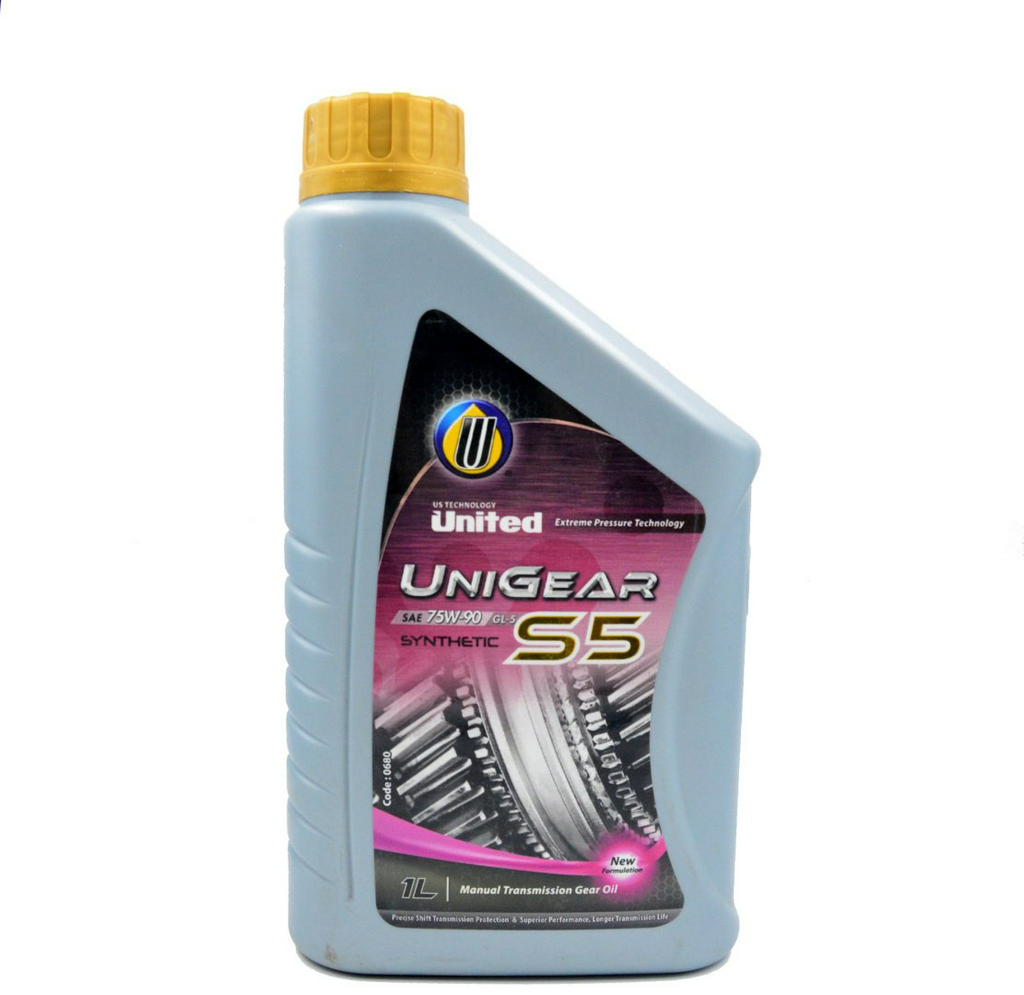 Масло синтетическое United Oil UniGear 75W-90 GL-5 1 л