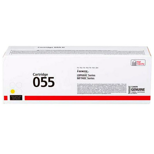 Картридж Canon 055 желтый 