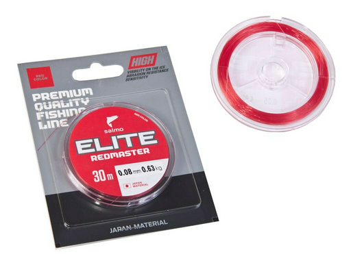 Рыболовная леска Salmo Elite Redmaster 0,17 мм 30 м красная