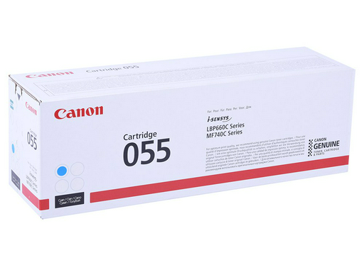 Картридж Canon 055 голубой