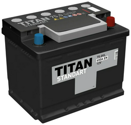 Аккумулятор TITAN Standart OEM e Standart OEM e 75 Ач обратная