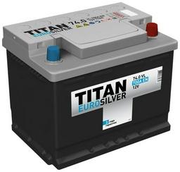Аккумулятор TITAN 074 VL 074 VL 74 Ач обратная
