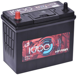 Аккумулятор AOKLY 00-00007913 K700 MF Asia 65B24L 50 Ач обратная