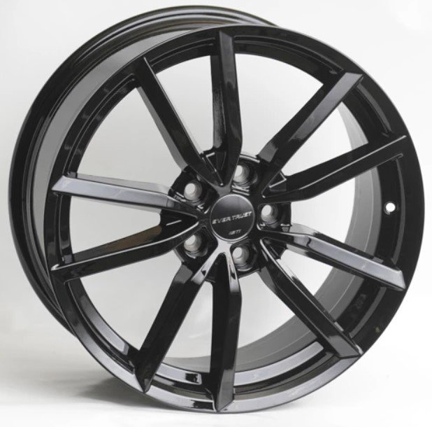 Комплект дисков Kipardo PRETO.RIA 5х112 R18х8 СВ57.1 ЕТ45 Gloss Black купить,NaN