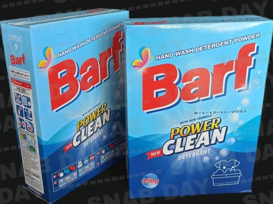 Стиральный порошок Barf Барф ручной 18шт450гр 8.1 кг