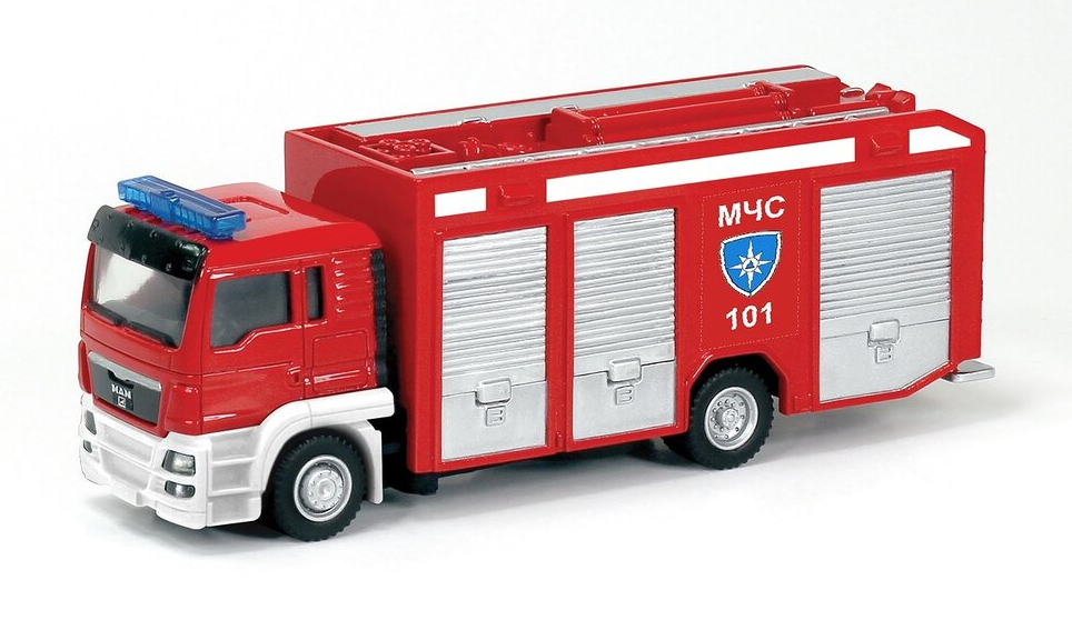 Модель машины Ideal 1:64 Man Russian Fire Engines 038011RU-1