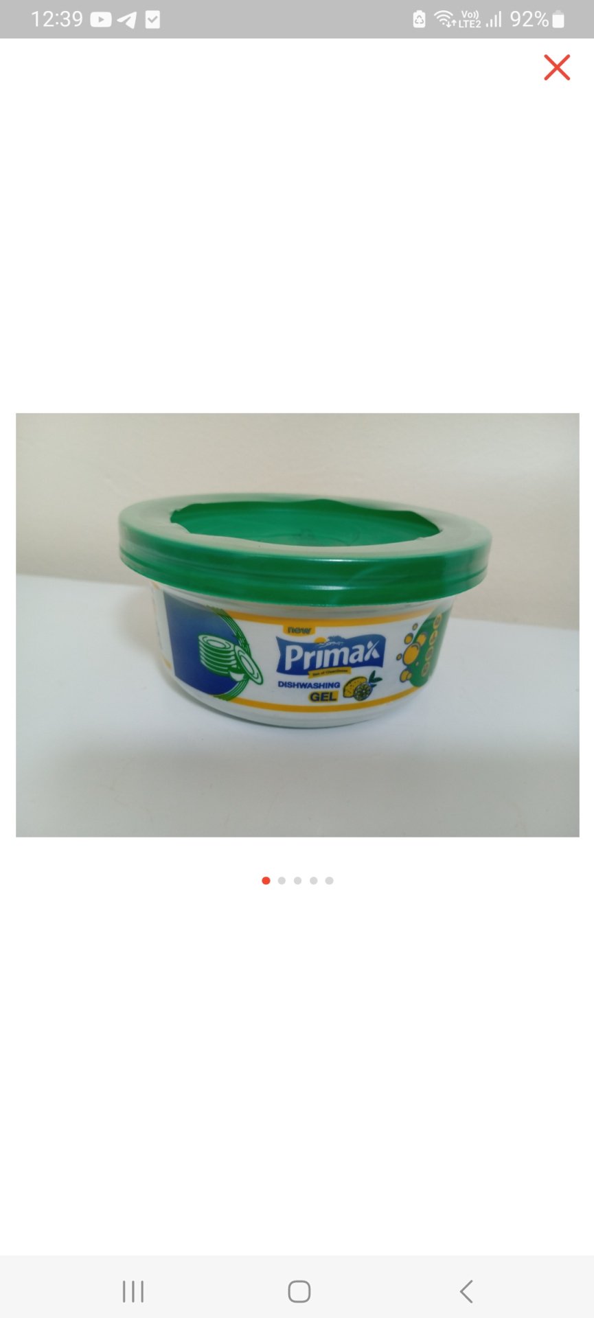 Barf паста Primax для посуды 400мл 0.4