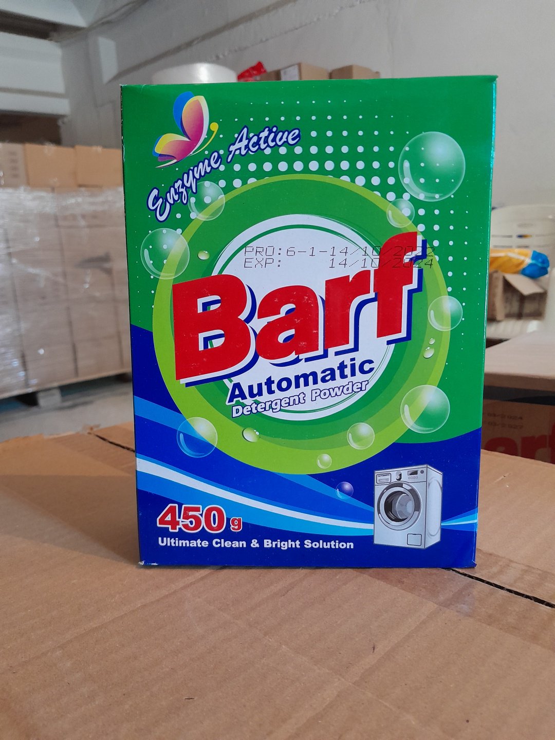 Стиральный порошок Barf avtomat порошок 450гр 0.45 кг