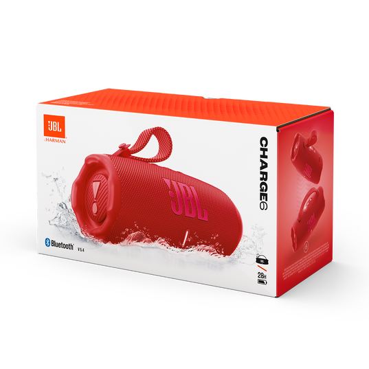 Портативная колонка JBL Charge 6 JBLCHARGE6RED красный
