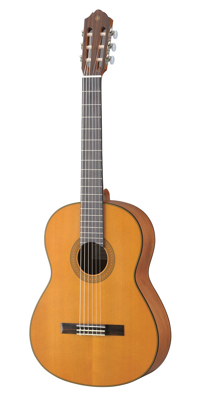 Классическая гитара Yamaha CG122MS желтая