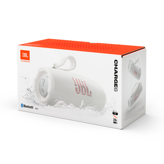 Портативная колонка JBL Charge 6 JBLCHARGE6WHT белая