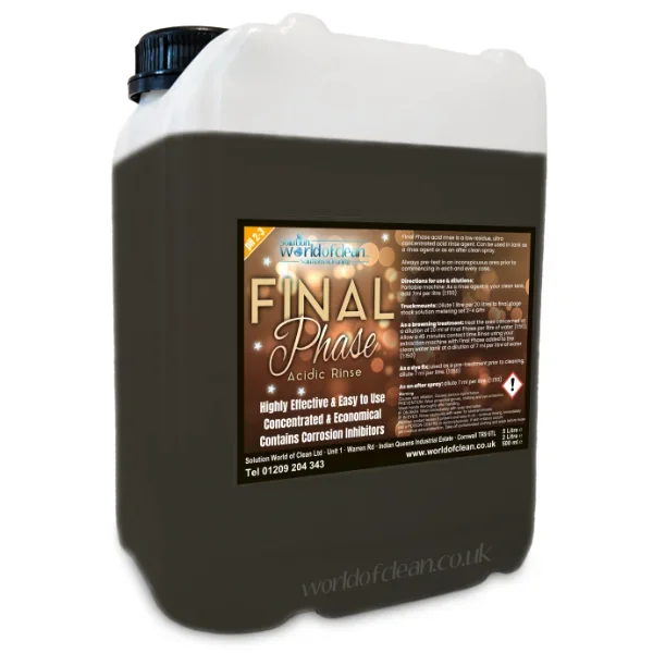 Чистящее средство Worldofclean Final Phase Acid Rinse 5л